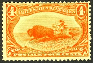 U.S. #287 MINT OG HR