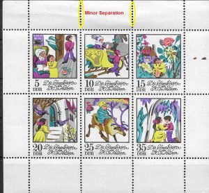 1972 Gremany DDR  Scenes form Snow Queen  SC# 1422a  CV$ 4.00 MNH