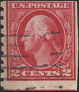 # 453 Used FAULT Carmine Rose George Washington