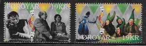 Faroe Islands Scott #'s 712a-b MNH