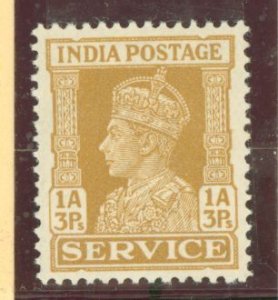 India #O108A Unused Single (King)