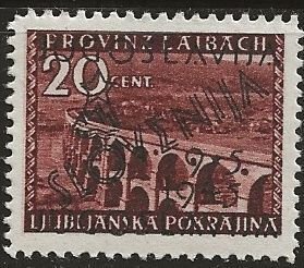 Yugoslavia ^ 1945 Slovenia Overprint On German Occupation (20C)