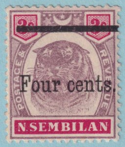 MALAYA - NEGRI SEMBILAN 19  MINT HINGED OG * NO FAULTS VERY FINE! - LKG