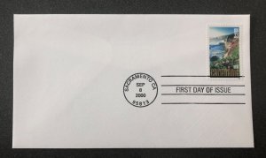 Us FDC scott#3438 150 years California 2000