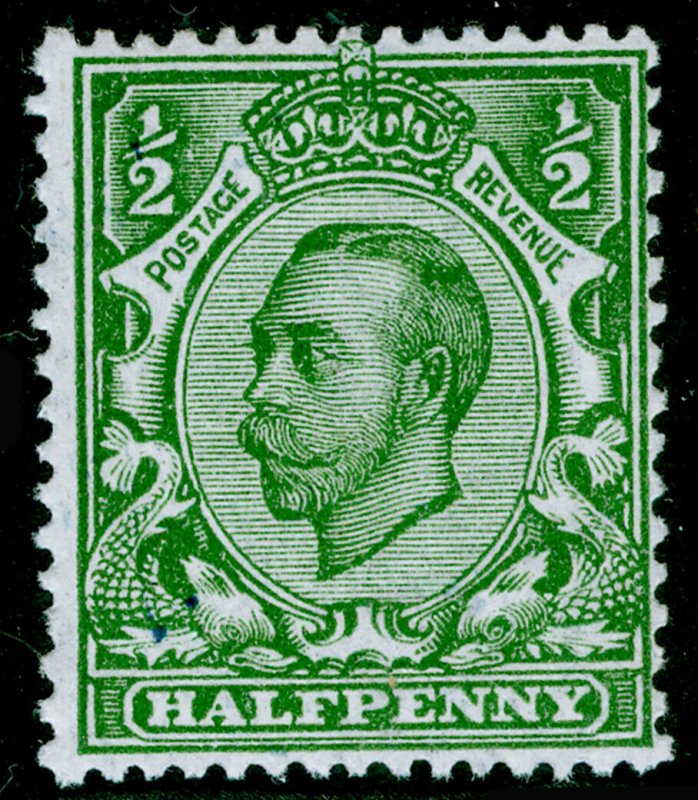 SG344 SPEC N5(1), ½d green, NH MINT. Cat £14. WMK ROYAL CYPHER (SIMPLE) 