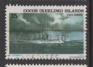 Cocos Islands Sc#24 Used