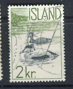 ICELAND; 1959 early Wildlife issue fine used 2K. value