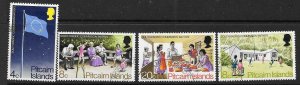 PITCAIRN ISLANDS SG120/3 1972 SOUTH PACIFIC COMMISSION FINE USED