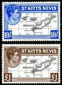 St Kitts Nevis Stamps # 89-90 MLH VF