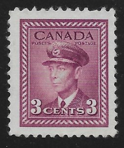 Canada #252 3c King George VI