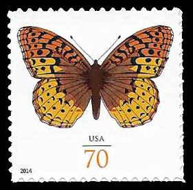 PCBstamps  US #4859 70c Great-Spangled Fritillary, MNH, (25)