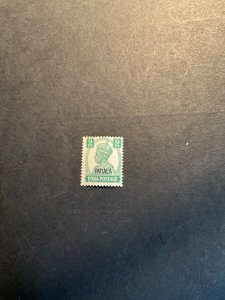 Stamps Indian States Patiala  Scott #104 never hinged