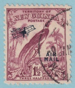 NEW GUINEA C30 AIRMAIL  USED - NO FAULTS VERY FINE! - RIB