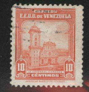 Venezuela  Scott 404 used  1947  stamp 