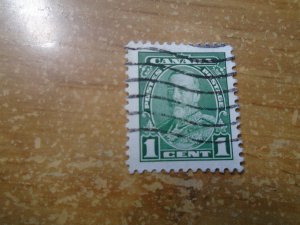 Canada  #  217  VF  used