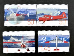 Australian Antarctic Territory: 2005, Aviation in the AAT, MNH set.