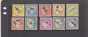 Costa Rica Scott # C303 - C313 MNH Olympics Rome-1960.Runner,Swimmer,Bicycle,