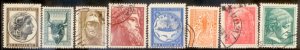 Greece 1955 SC# 574-81 Art Used E179