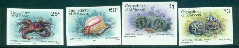 St Vincent Grenadines 1985 Marine Life IMPERF MUH lot68560
