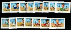 IRELAND SG1344/58 2000 HURLING TEAM OF THE MILLENNIUM SELF ADHESIVE MNH