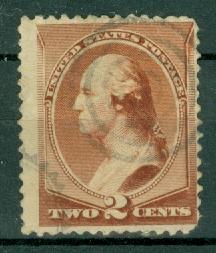 USA - Scott 210 w/ Circular Cancel