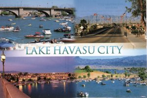 POSTCARD Arizona - LakeHavasu City - Reconstructed London Bridge - Unaddressed