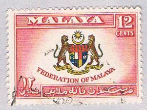 Malaya Federation 87 Used Federation COA (BP22415)