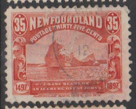 Canada Province - Newfoundland Scott #73 Stamp - Mint & Used Set