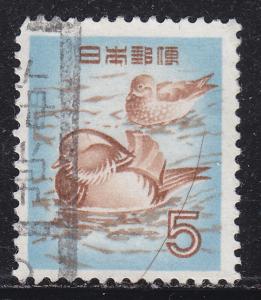 Japan 611 Mandarin Ducks 1955