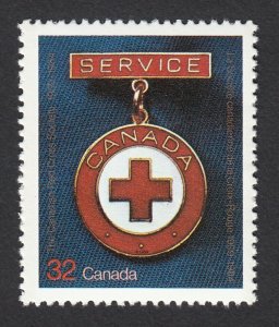 RED CROSS, MEDAL = Canada 1984 #1013 MNH