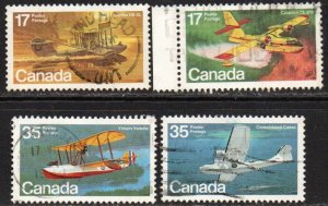Canada Sc #843-846 Used