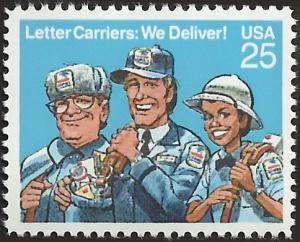 # 2420 MINT NEVER HINGED LETTER CARRIERS