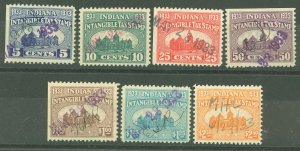 United States #D1-D7 Used Single (Complete Set)