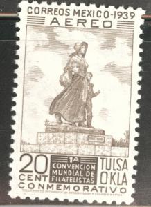 Mexico Scott C94 MNH** 1939 Tulsa Pioneer stamp