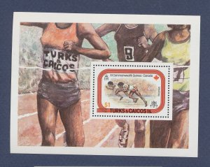 TURKS & CAICOS - Scott 359 - MNH S/S - Sports - 1978