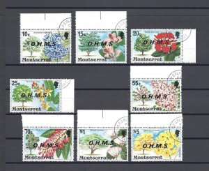 MONTSERRAT 1976 SG O7b/O15a USED