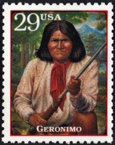 SC#2869m 29¢ Legends of the West: Geronimo (1994) MNH