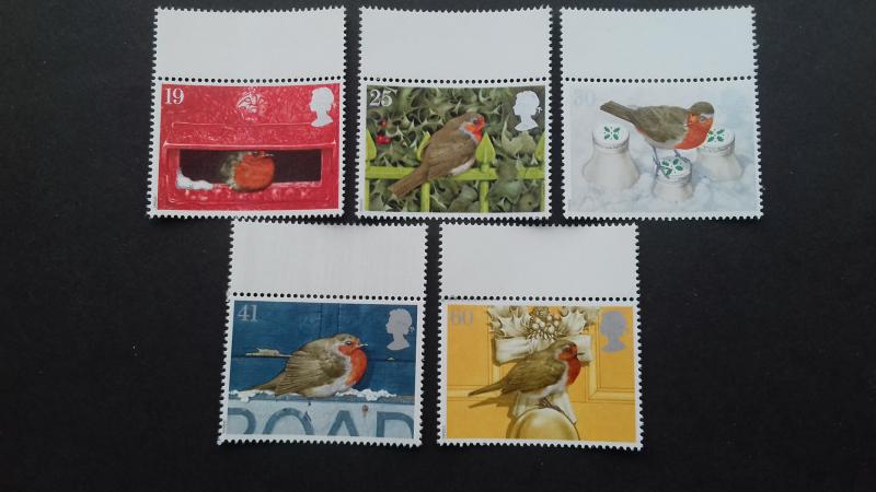 Great Britain 1995 Christmas Stamps Mint