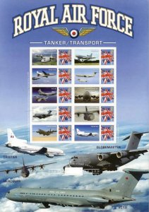 GBS117 Royal Air Force Tanker/Transport Customised Sheet no. 452 UNMOUNTED MINT