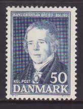 Denmark-Sc#329-unused NH set-Physicist-1951-
