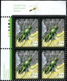 CANADA   #2407 MNH UPPER LEFT PLATE BLOCK  (1)