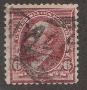 U.S. Scott #224 Garfield Stamp - Used Single