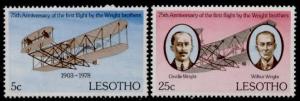 Lesotho 260-1 MNH Orville & Wilbur Wright, Flyer 1, Aircraft