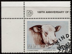 Namibia #732 Cattle Issue Used CV$0.50