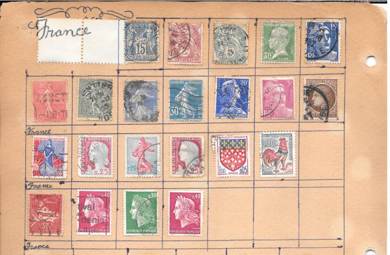 Just Fun Page France 2 Pages Collection Lot (With Page) (15721)