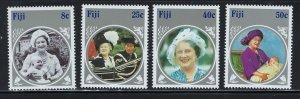 Fiji 531-34 MNH 1985 Queen Mother Birthday (fe2098)