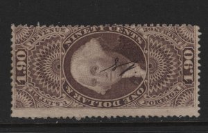 R80c used revenue stamp neat cancel with nice color cv $ 200 ! see pic !