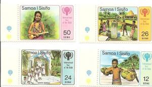 Samoa 499-502 MNH