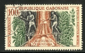 GABON C2 USED SCV $1.50 BIN .65 LOGGING