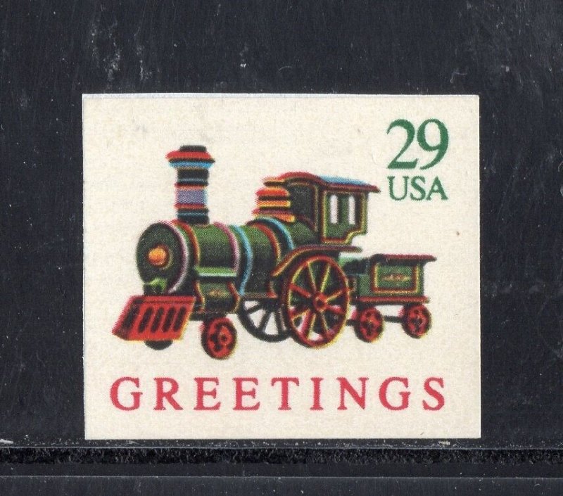 2719 * GREETINGS TRAIN *   U.S. Postage  Stamp  MNH